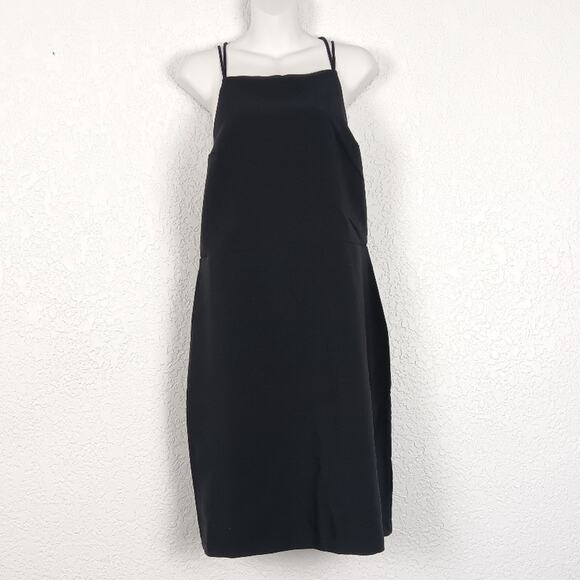 H&M Strapped Back Sheath Dress Size 14 NWT - Picture 1 of 7